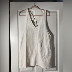 White short beach dress